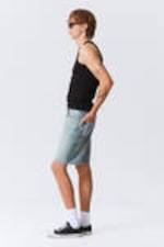 Lip Blue - Light Blue - Galaxy Denim Shorts - 2