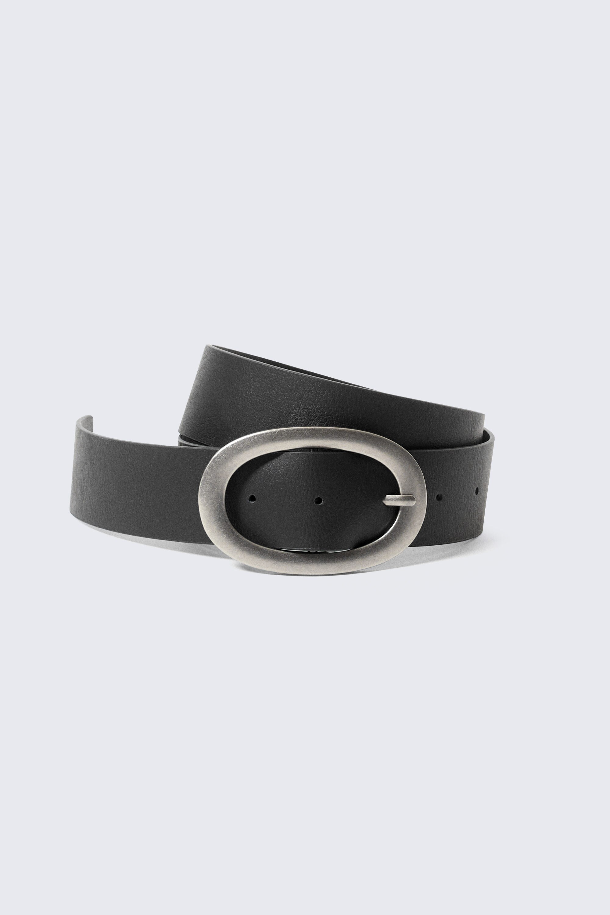 【新品】ARTS&SCIENCE / Oval buckle belt 黒 Oval Buckle Belt – 18mm