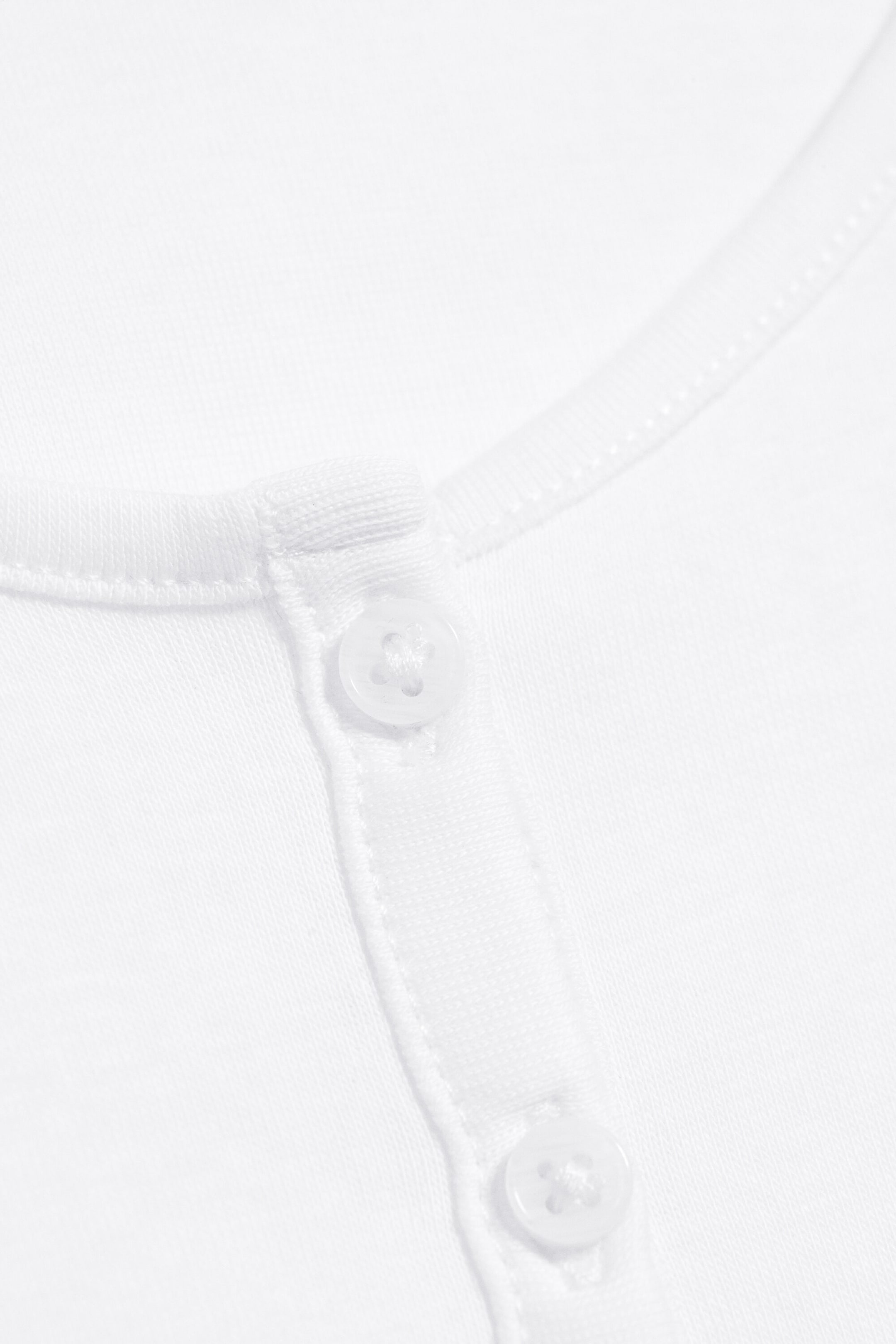 White - Henley tank top - 5
