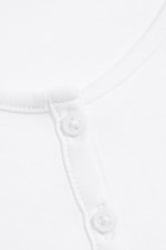 White - Henley tank top - 5