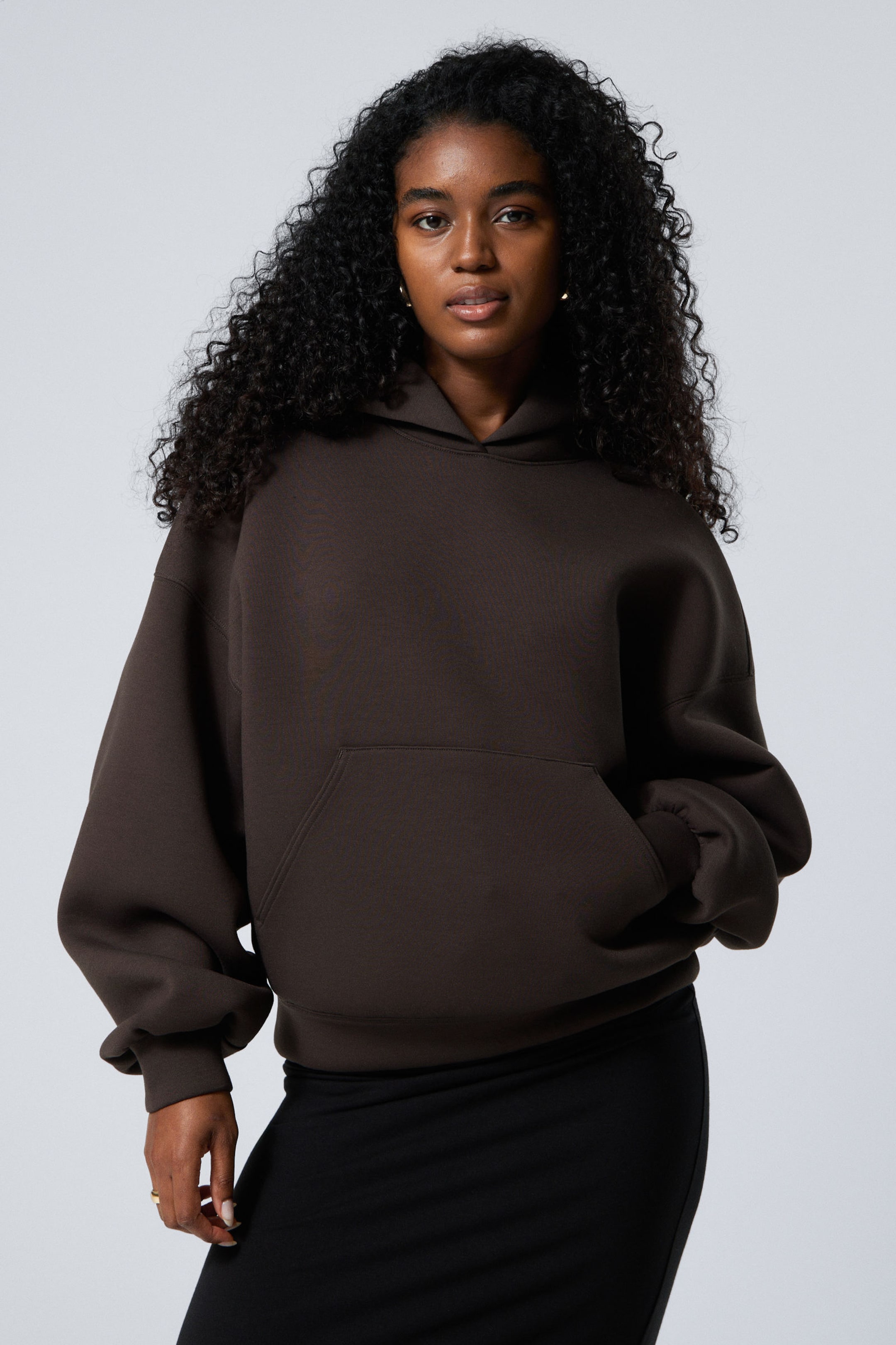 #353031 - Scuba-Hoodie mit Oversize-Passform - 1