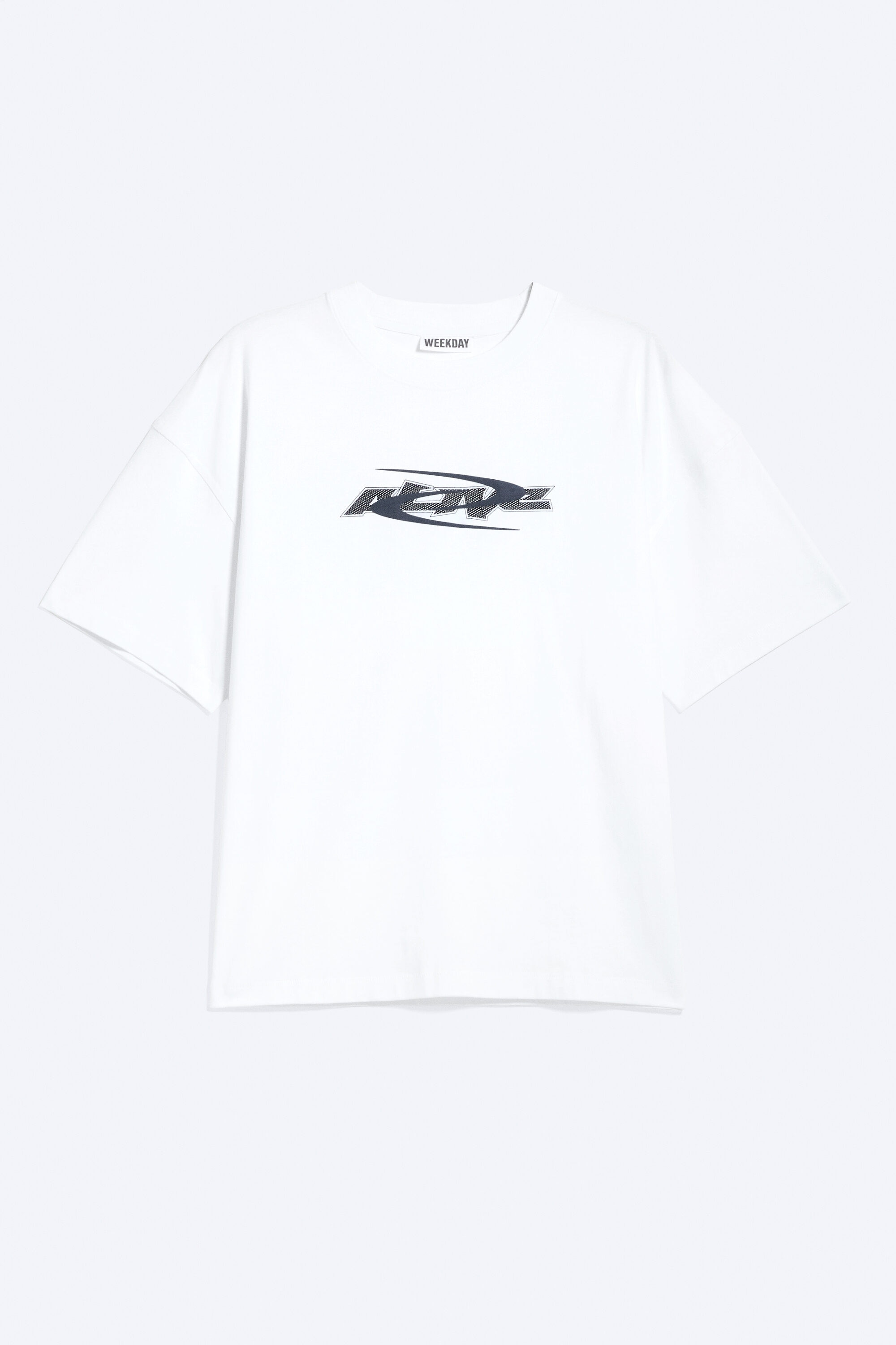 oversized boxy graphic t-shirt - White - Alive | Weekday WW