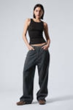 Como Blue - Astro Loose Baggy Leg Jeans - 2