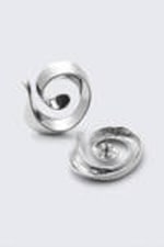 Silver - Twist Earrings - 3