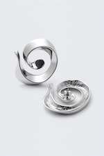 Silver - Twist örhängen - 0