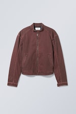Dunkelrot - Bikerjacke Ian - 0