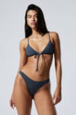 Dark Blue - Triangle Bikini Top - 1