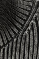 Tvättad svart - Tvättad Mock-neck Zip-Cardigan - 1