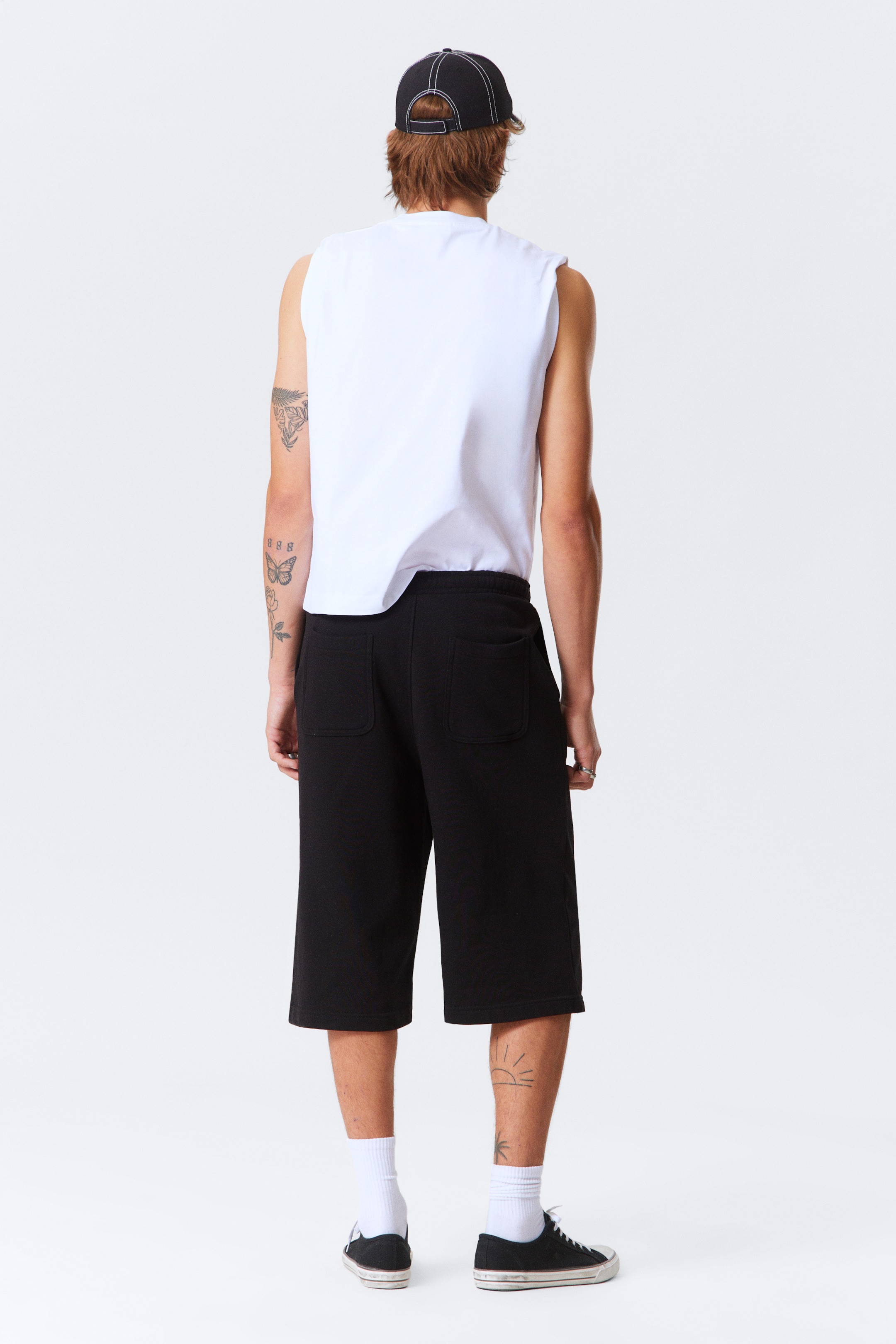 Zobacz większy obraz: Szorty Astro Loose frotte - Czarny - ON | H&M PL 2
