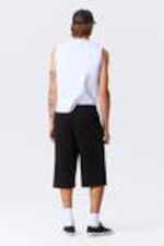Black - Astro Loose Terry Shorts - 2