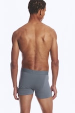 Blau + Weiß + Schwarz + Beige - 5er-Pack Boxershorts aus Baumwolle - 2