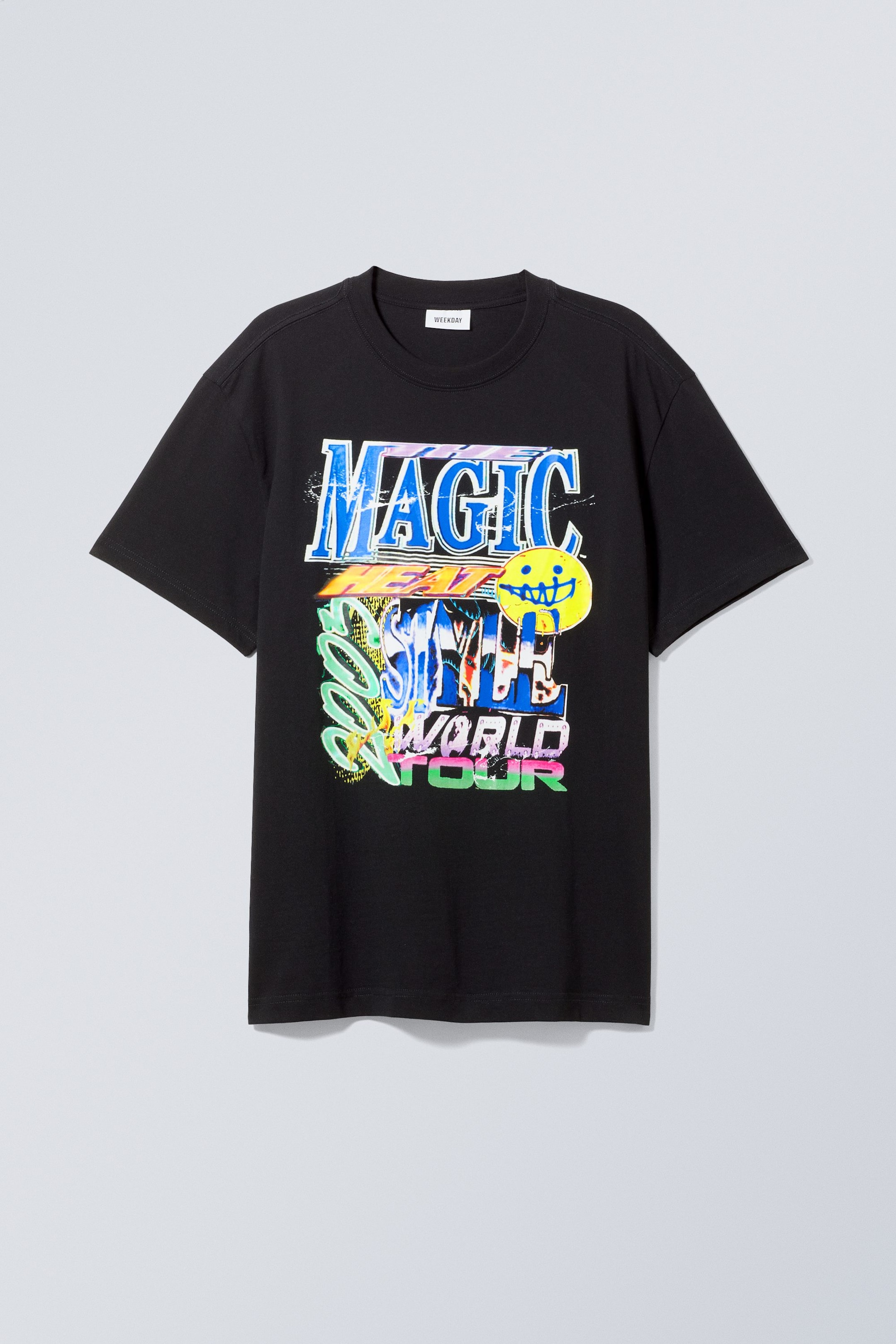 Magic Heat - Oversized-T-Shirt mit Grafikprint - 0