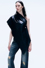 Black - Leather Jacket Wrap Combo - 2