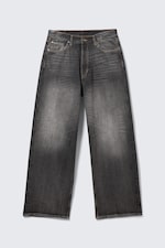 Noir foncé - Noir - Jean baggy unisexe Astro taille mi-haute - 7