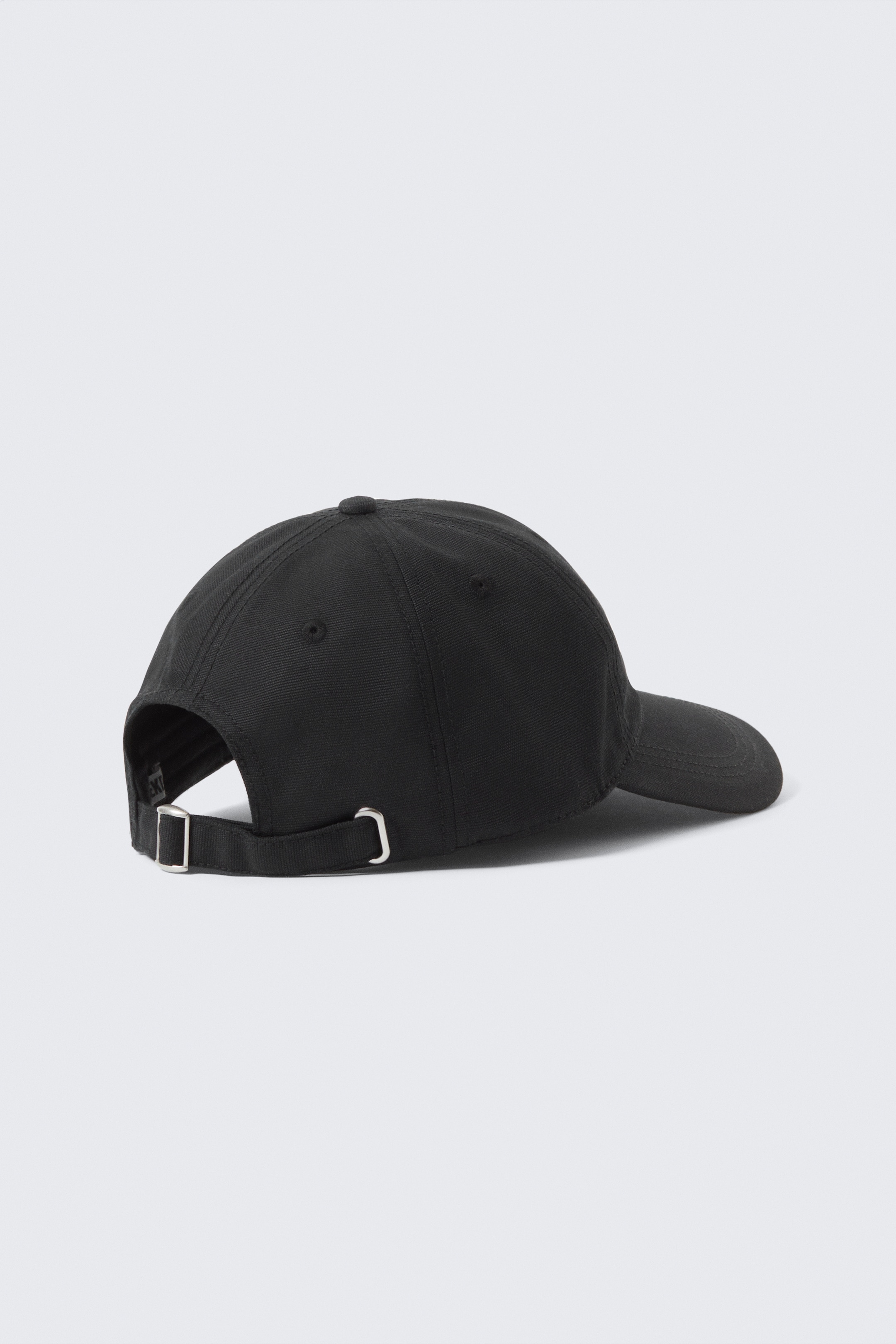 Grotere afbeelding bekijken: Baseballpet van gewaxt katoen - Zwart - DAMES | H&M NL 2