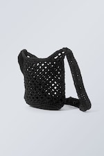 Black - Joline Crochet Bag - 1