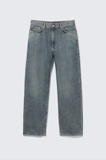 Second Blau - Blau - Galaxy Mid Waist Loose Straight Leg Jeans - 2