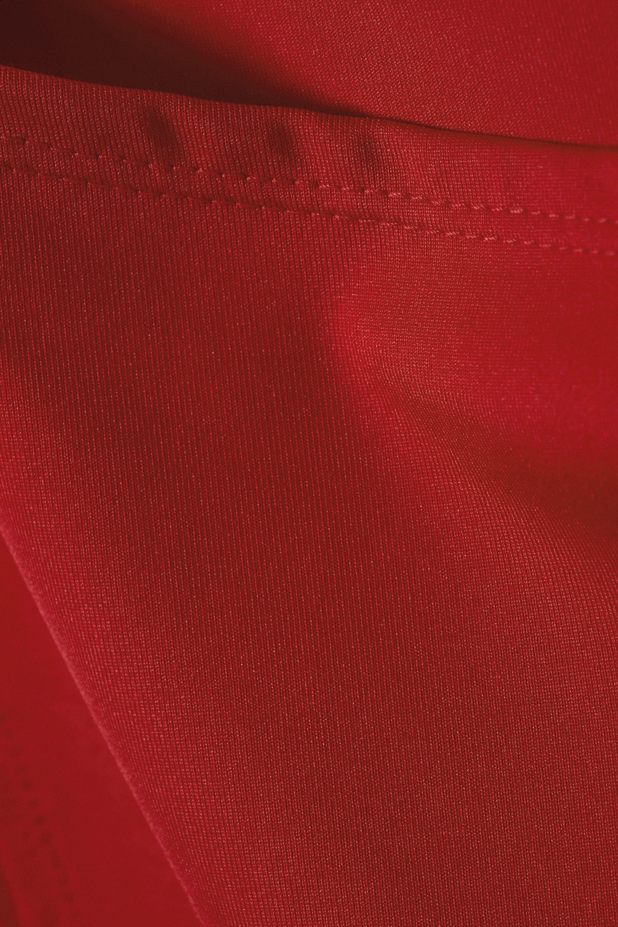 Red - Annie Sleeveless Boat-Neck Top - 1