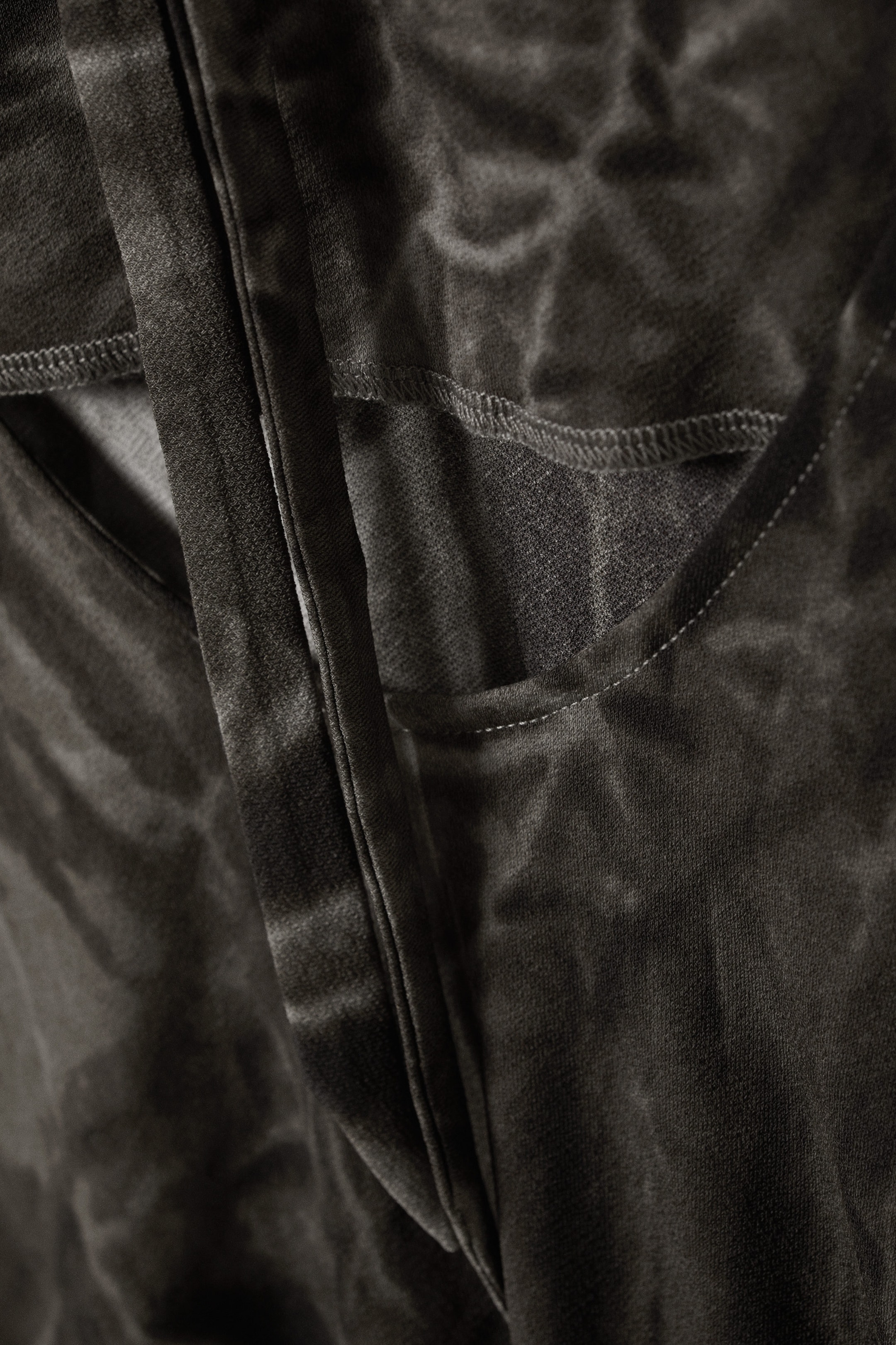 Gris foncé - Crinkle Print - Robe longue dos nu sans manches - 2