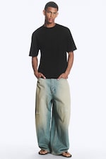Black - RELAXED FIT T-SHIRT - 1