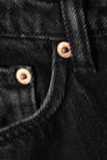 Tuned Black - Black - Arrow Low Straight Jeans - 6