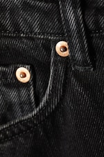 Tuned Black - Black - Arrow Low Rise Regular Straight Leg Jeans - 6