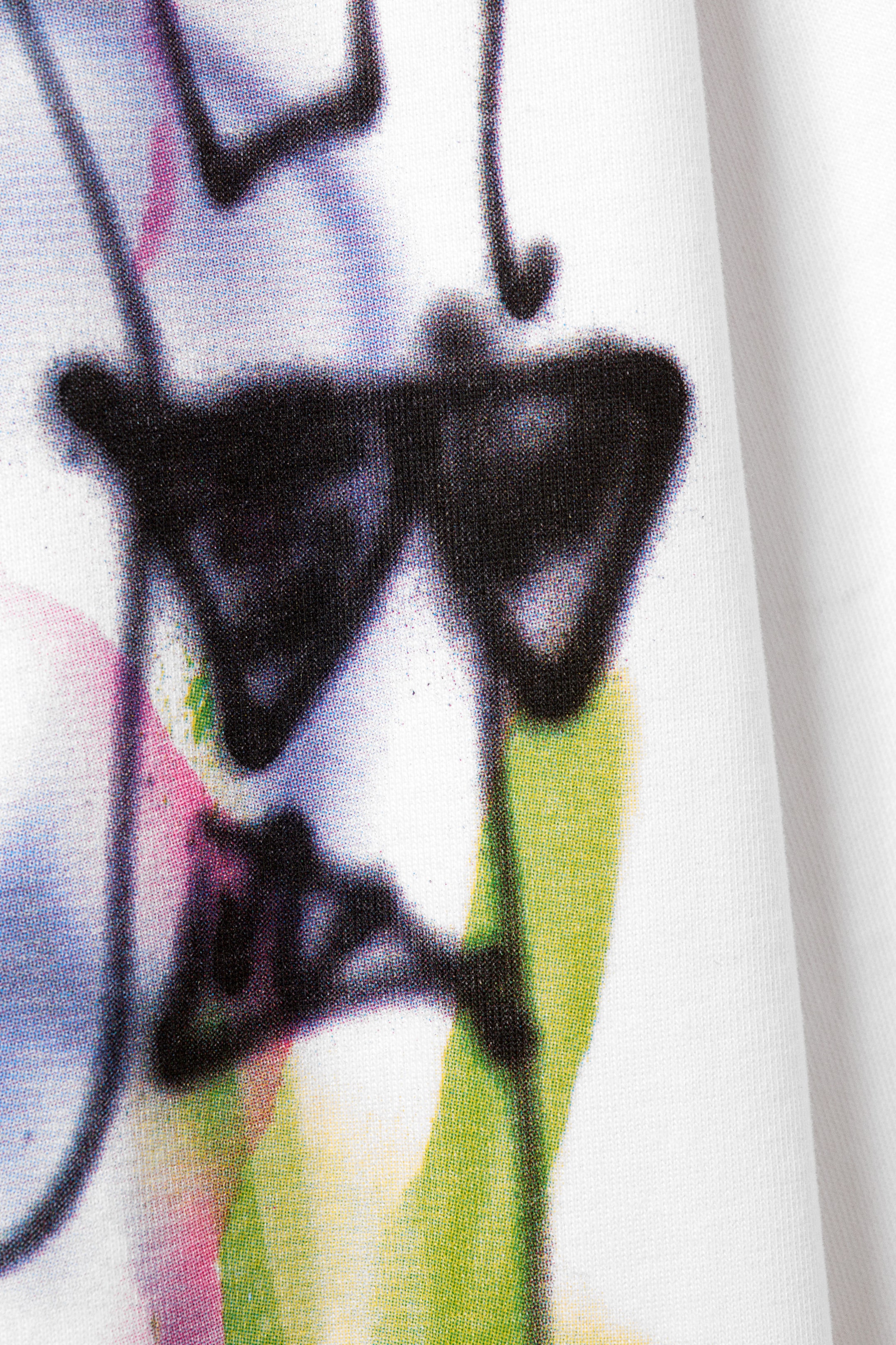 Blanc - Tag spray - T-shirt carré graphique à manches longues Great - 5