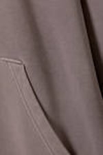Verwaschenes dunkles Graubraun - Kapuzenpullover Standard Essence - 1