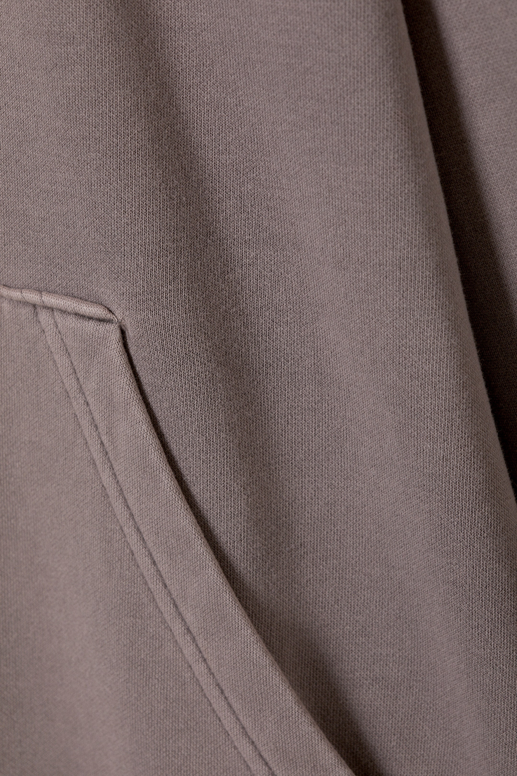 Verwaschenes dunkles Graubraun - Kapuzenpullover Standard Essence - 1