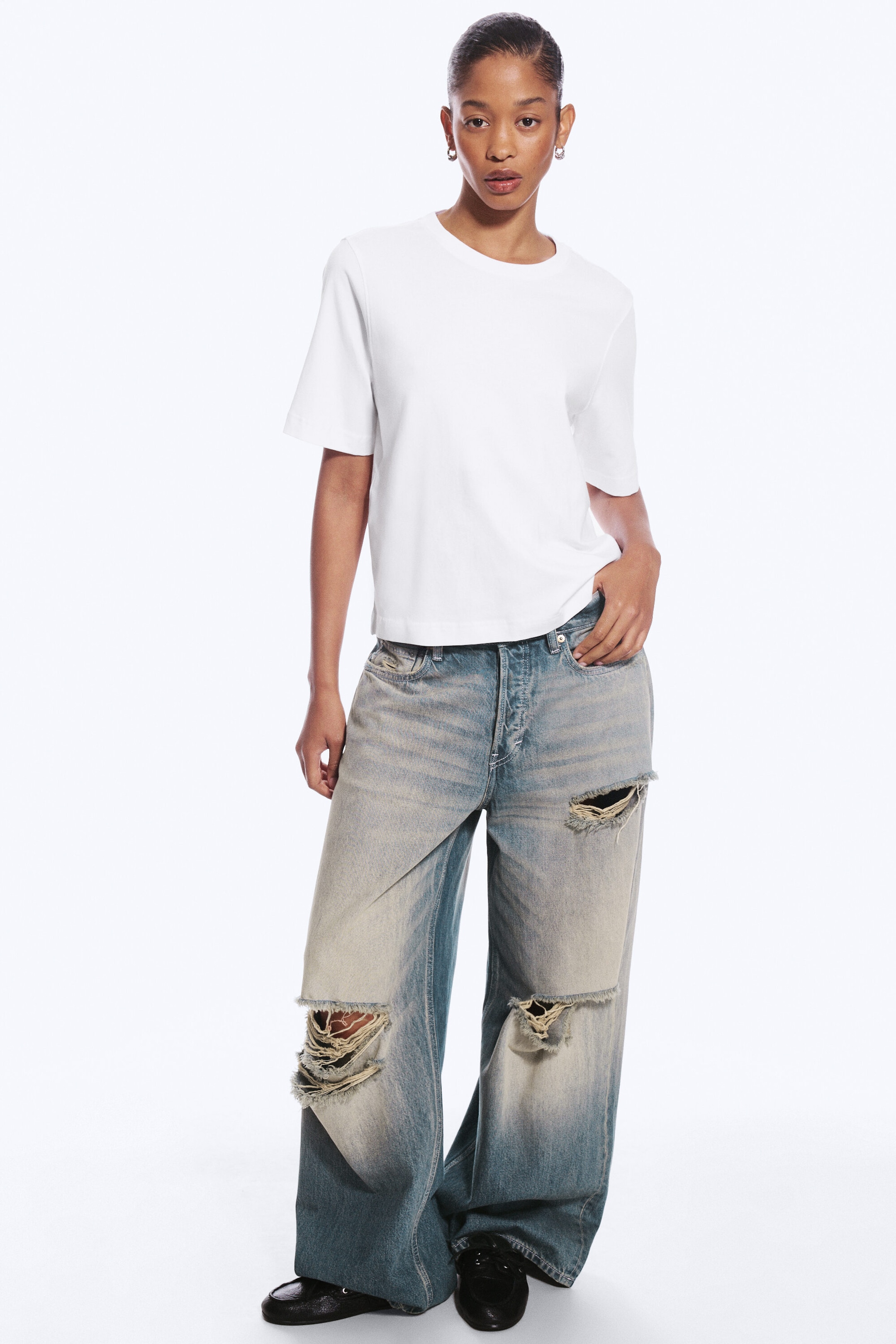 White - Perfect Boxy T-shirt - 4