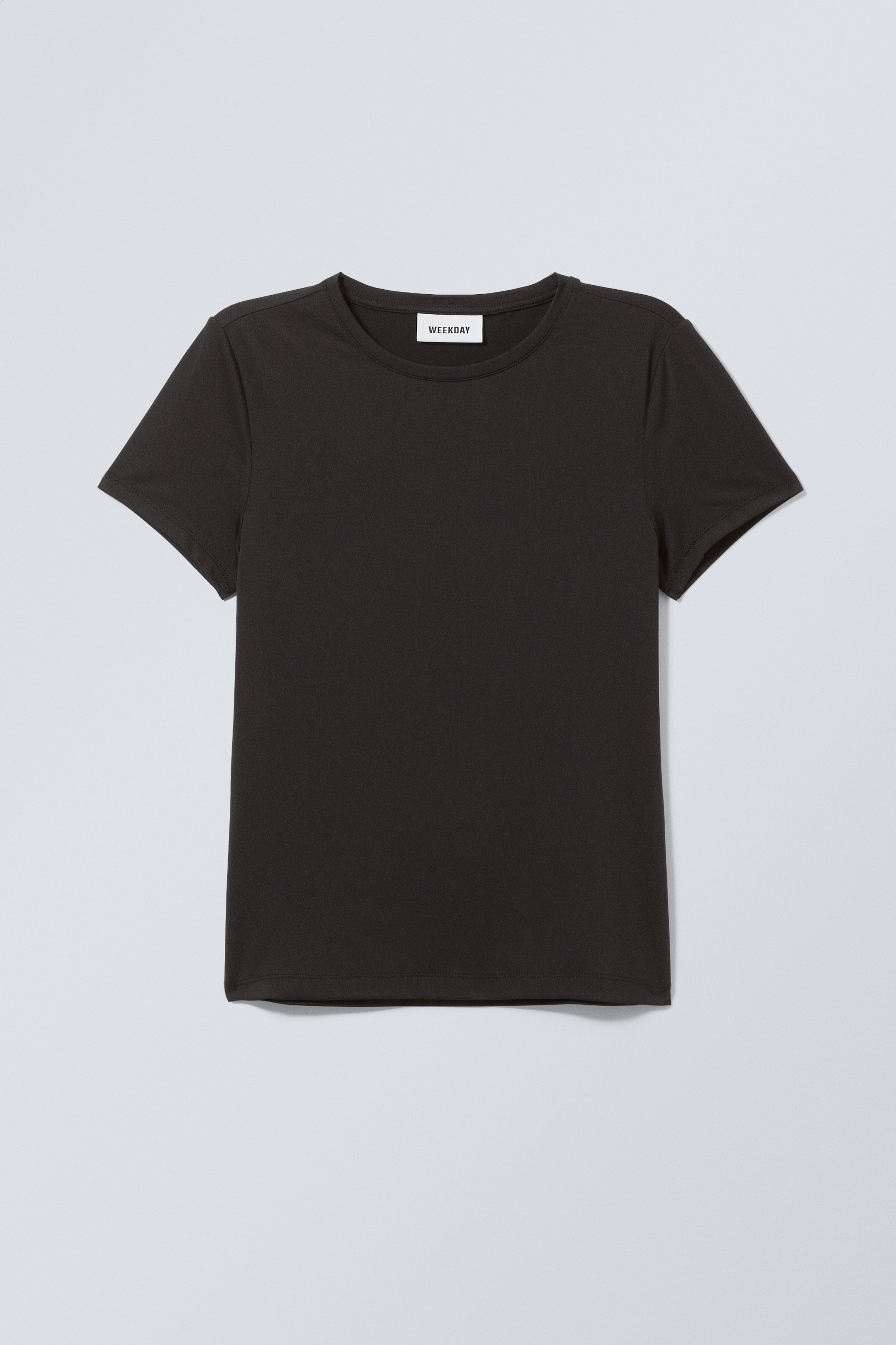 Black - Fine T-shirt - 0