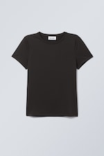 Black - Fine T-shirt - 0