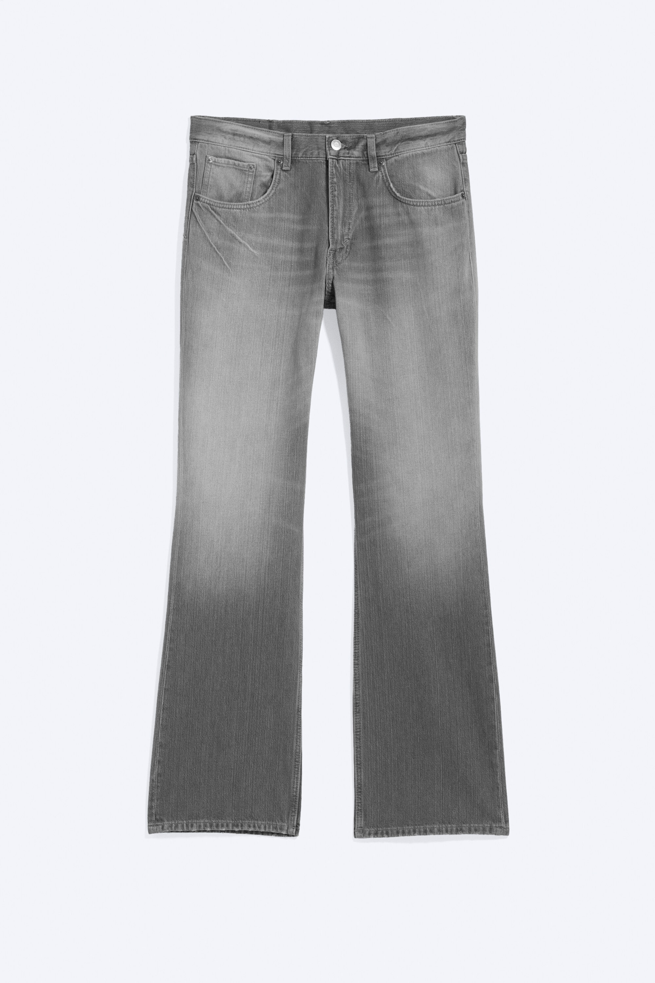 Complex Grey - Mercury Mid Rise Relaxed Bootcut Jeans - 5