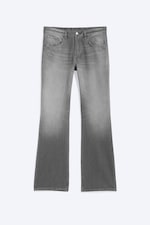 Complex Grey - Mercury Mid Rise Relaxed Bootcut Jeans - 5