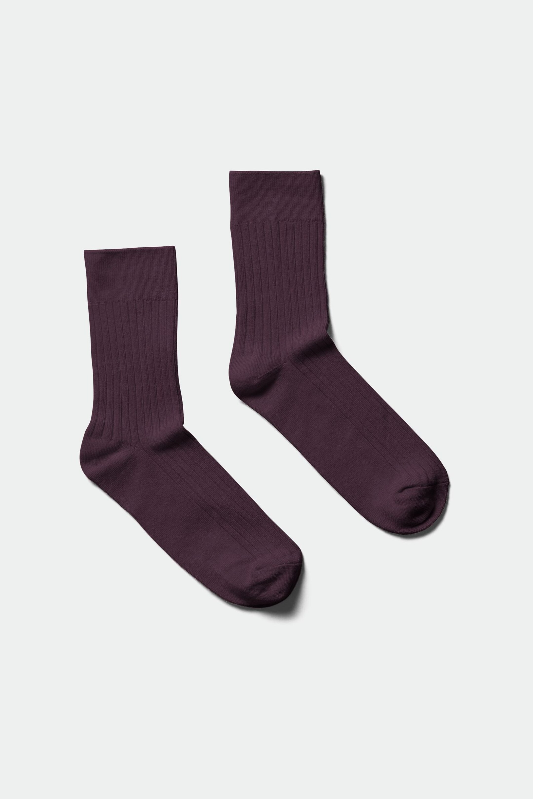 Dark purple - Selma Socks - 0