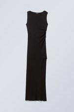 Black - Joan Drape Dress - 0