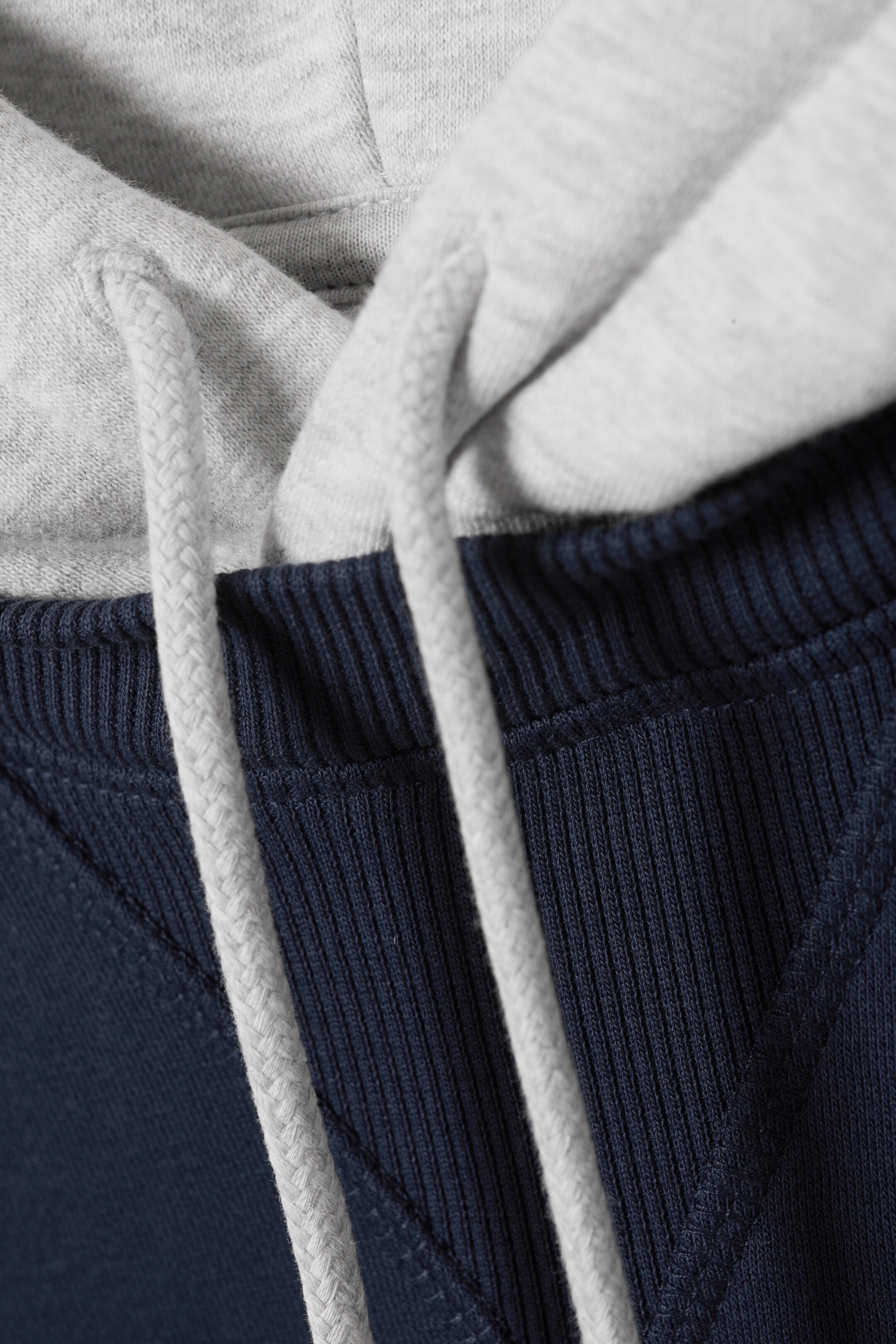 Ingrandisci l'immagine: Loose Raglan Hoodie - Dark Blue/Grey - UOMO | H&M CH 2