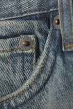 Baltic Blue - Dunkelblau - Sphere Low Waist Loose Straight Leg Jeans - 6