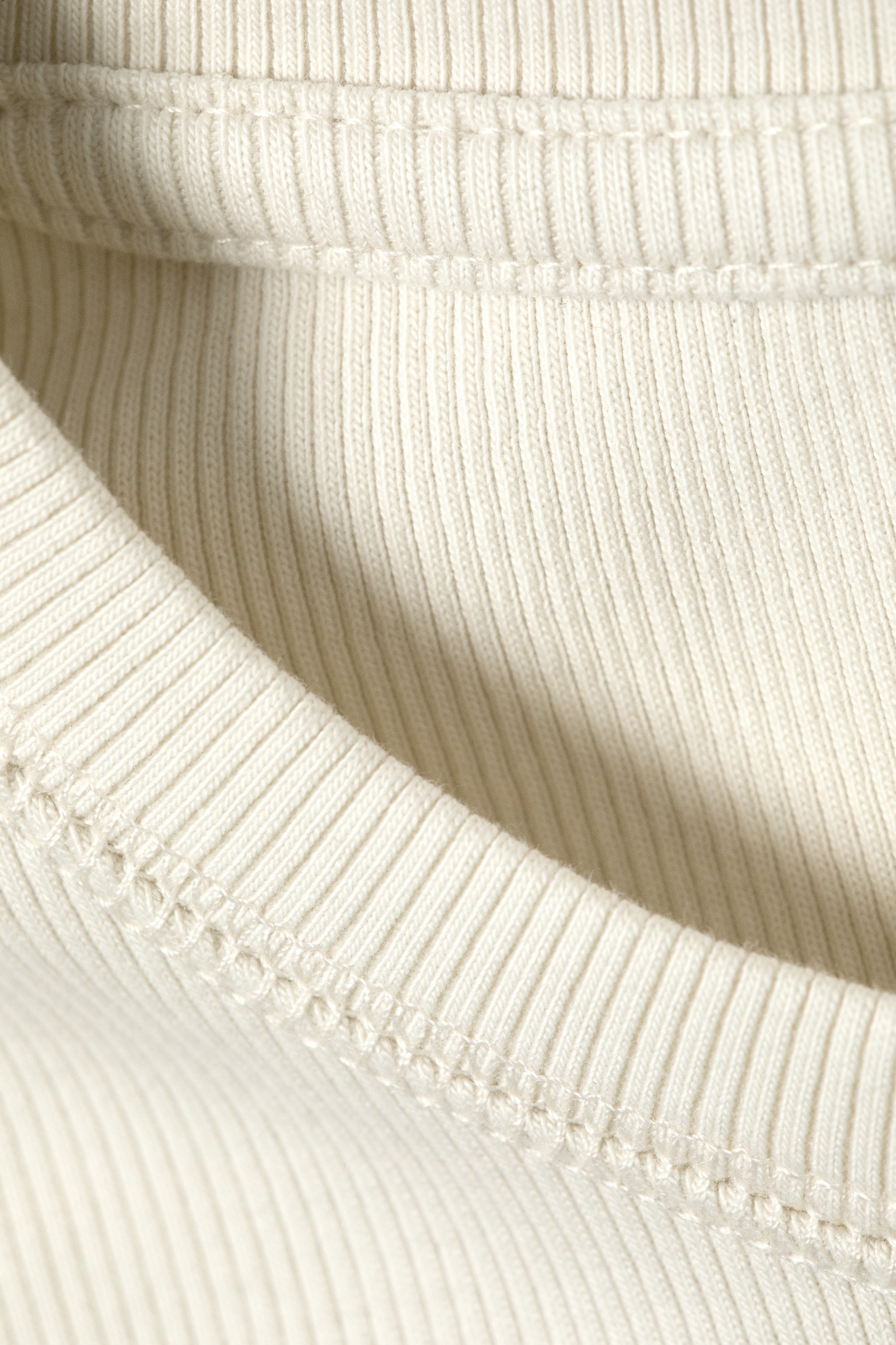 Pitkähihainen ribbi-T-paita - Luonnonvalkoinen/Pesty musta/Pesty sininen/Harmaa/Tummanvihreä - 3