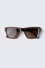 Transparant Dark Brown - Port Sunglasses - 0