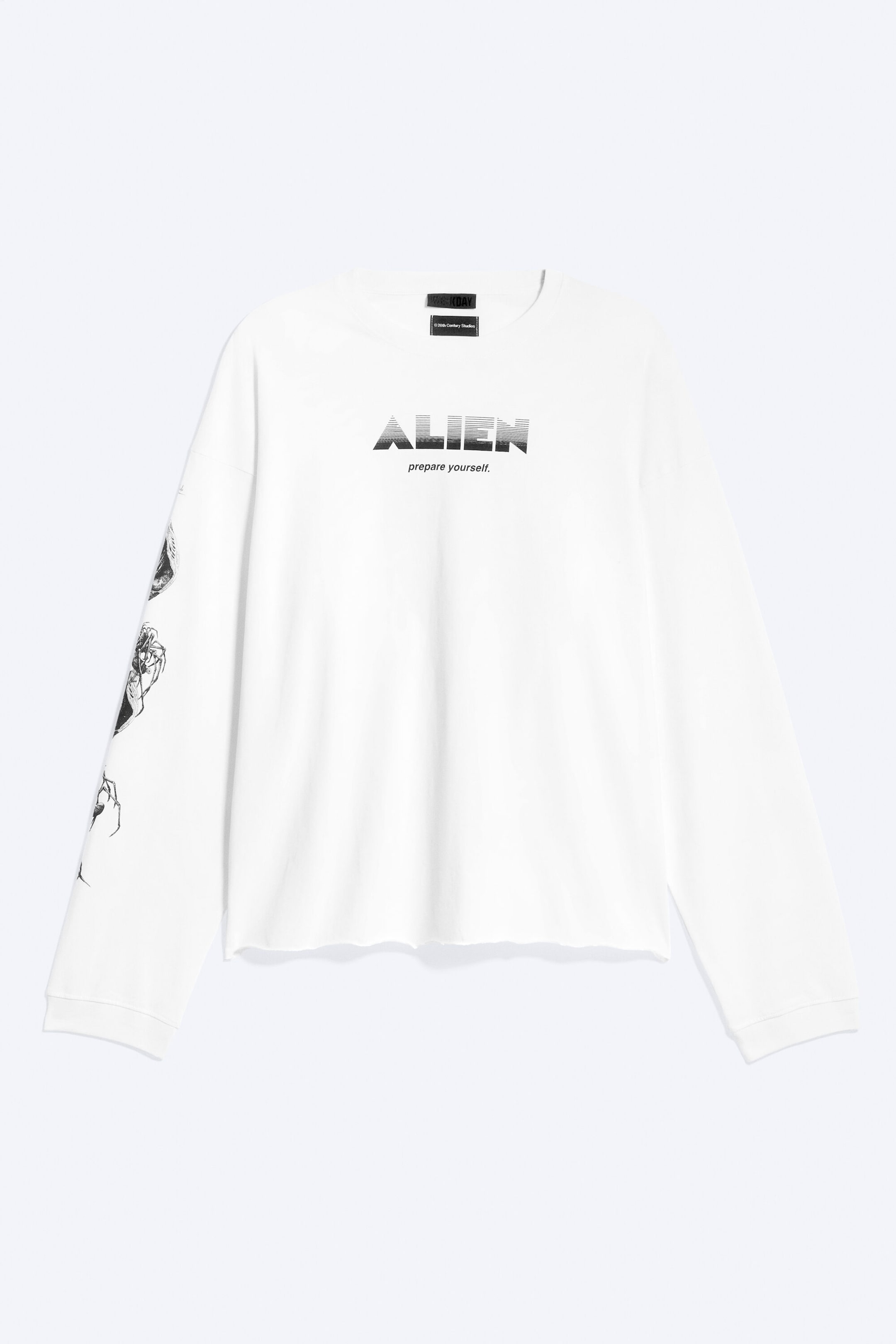 Off-white - Alien Loose-Fit Long-Sleeved T-shirt - 4