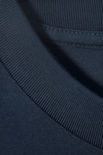 Dark Blue - Oversized T-shirt - 1