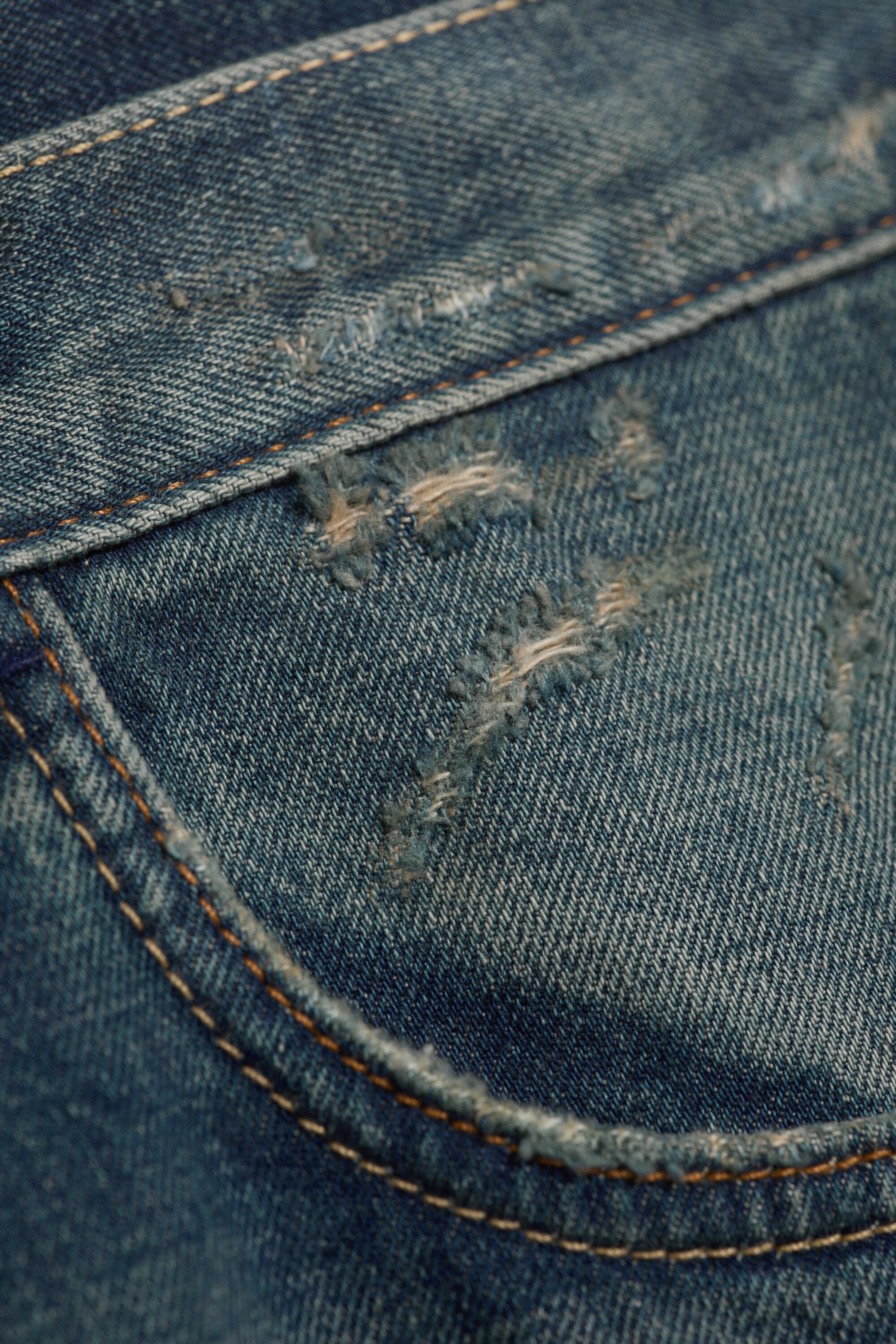 Washed Mid Blue - Energy low waist bootcut jeans - 5