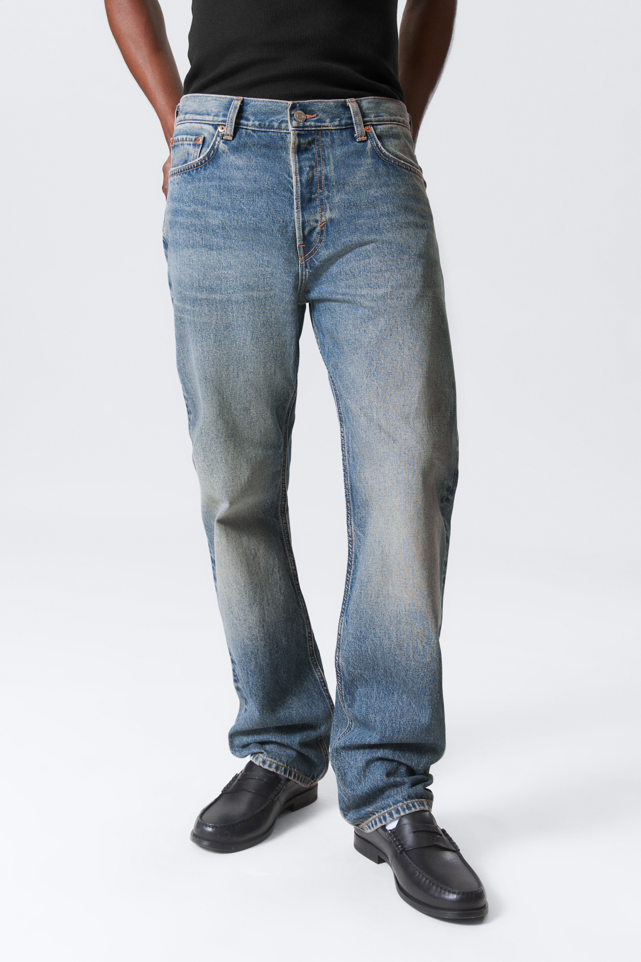 Visualizza immagine più grande: Jeans Space straight leg con vestibilità relaxed - Iron Blue - UOMO | H&M IT 2
