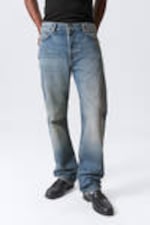 Iron Blue - Space Relaxed Straight Leg Jeans - 1