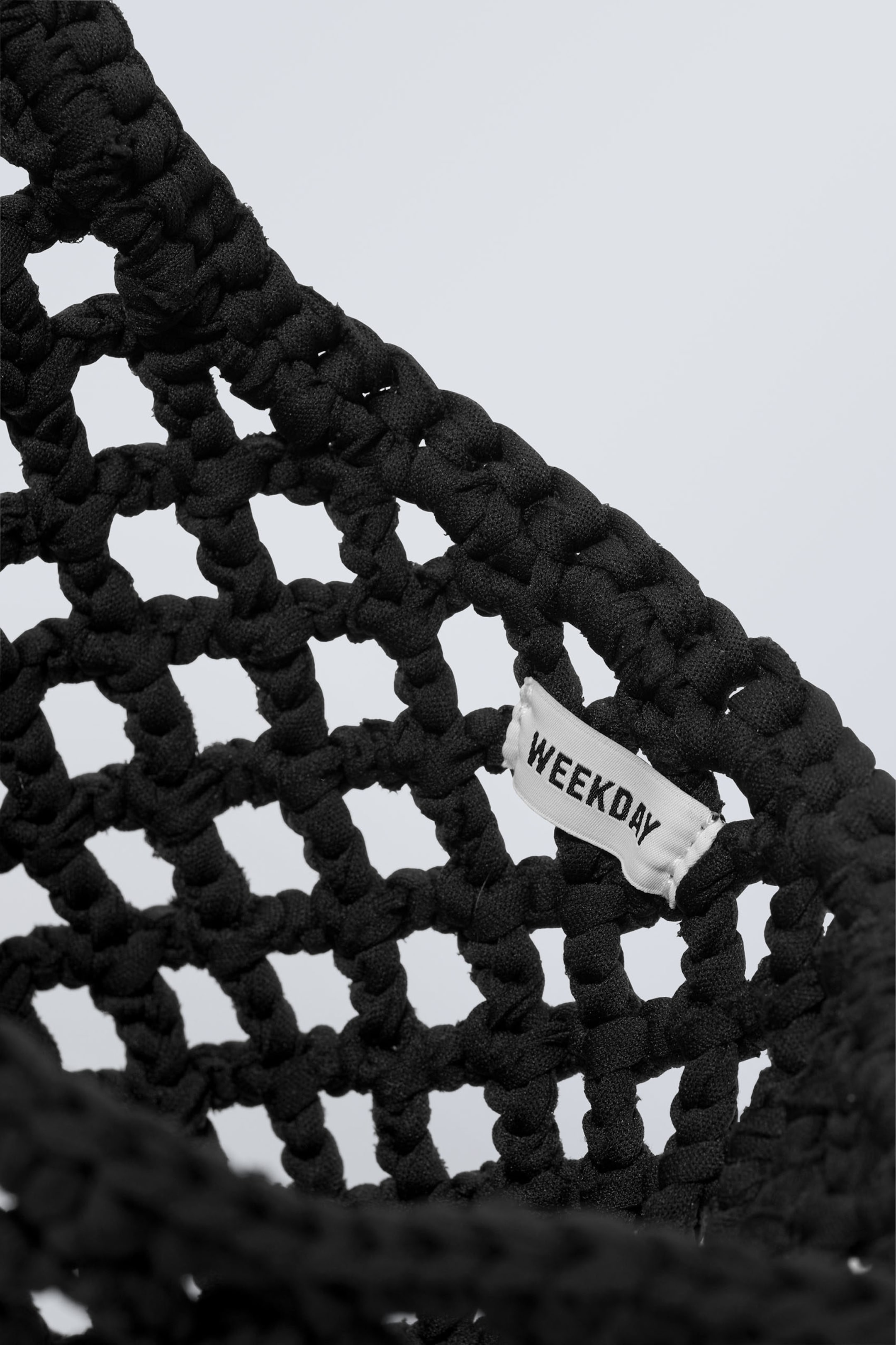 Black - Joline Crochet Bag - 2