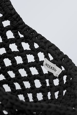 Black - Joline Crochet Bag - 2