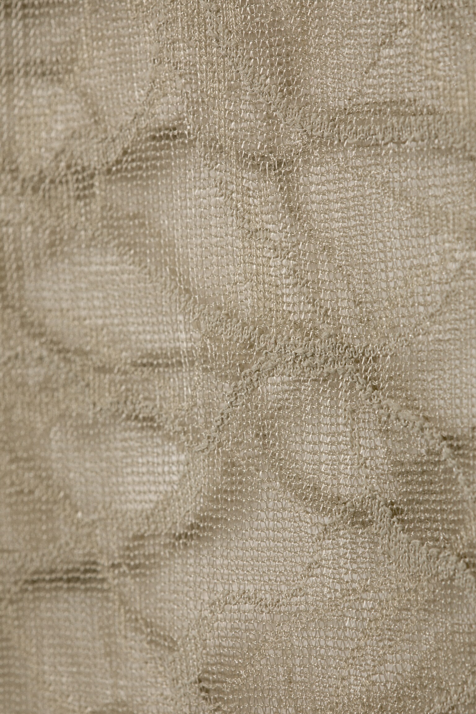 Swirly Lace Halterneck Top - Beige/Dark Grey - 2