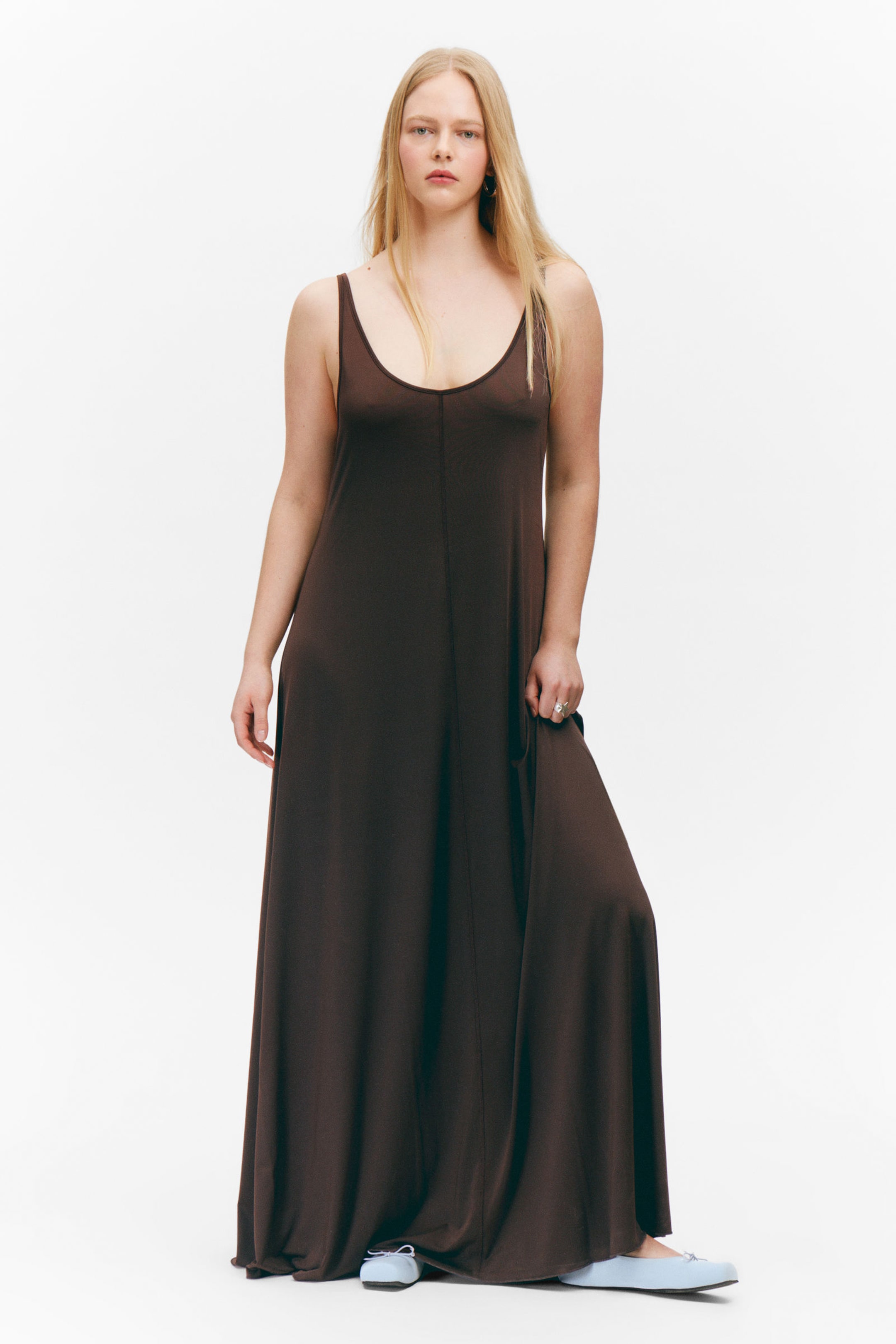 #423935 - Ärmelloses Tank-Maxikleid - 2