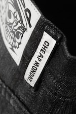 Black Web - Black - Rad Super Regular Waist Loose Wide Jeans - 5